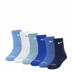 6 Pack X-Small Dri-Fit Performance Basic Crew