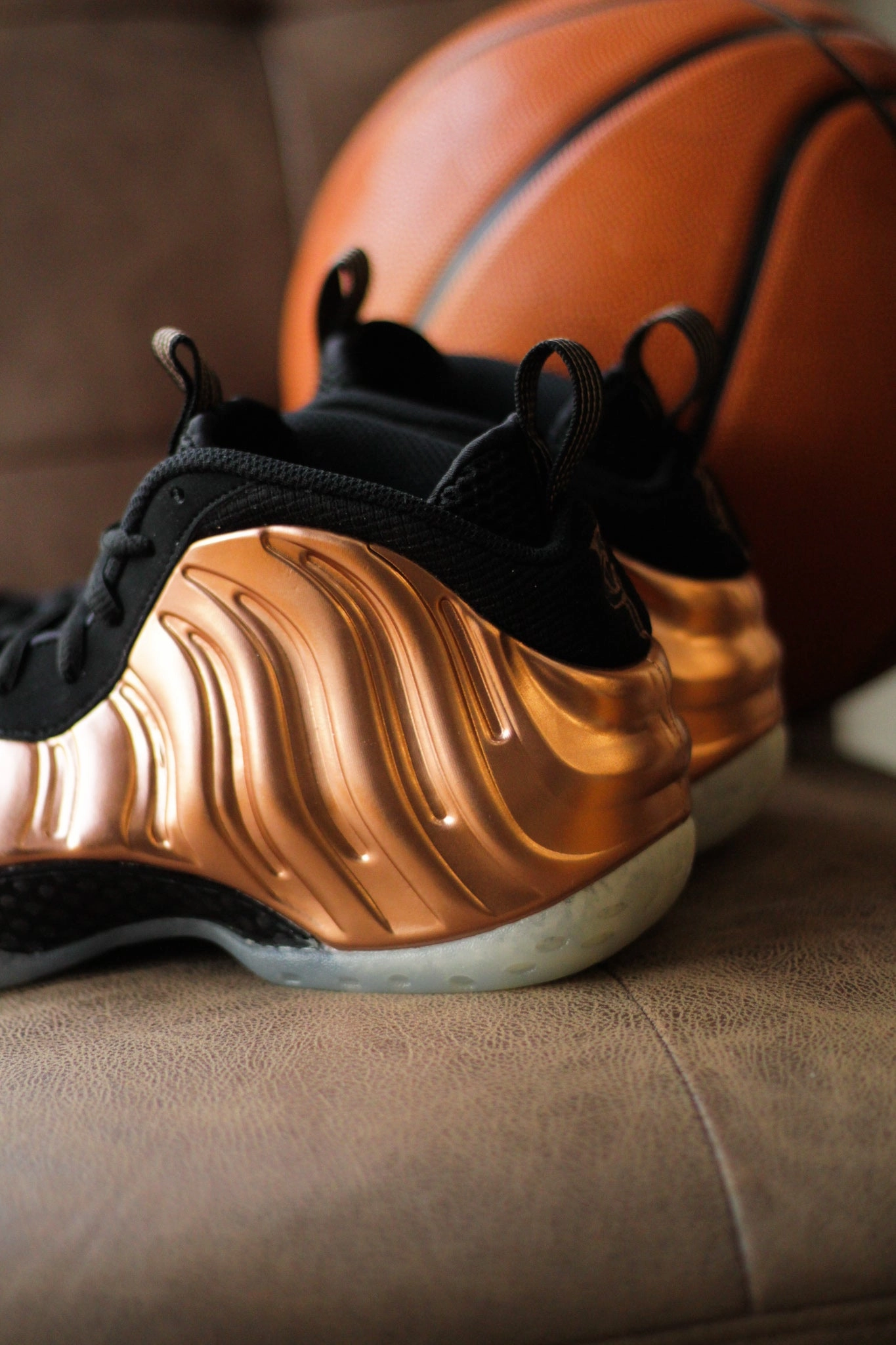 AIR FOAMPOSITE ONE METALLIC COPPER