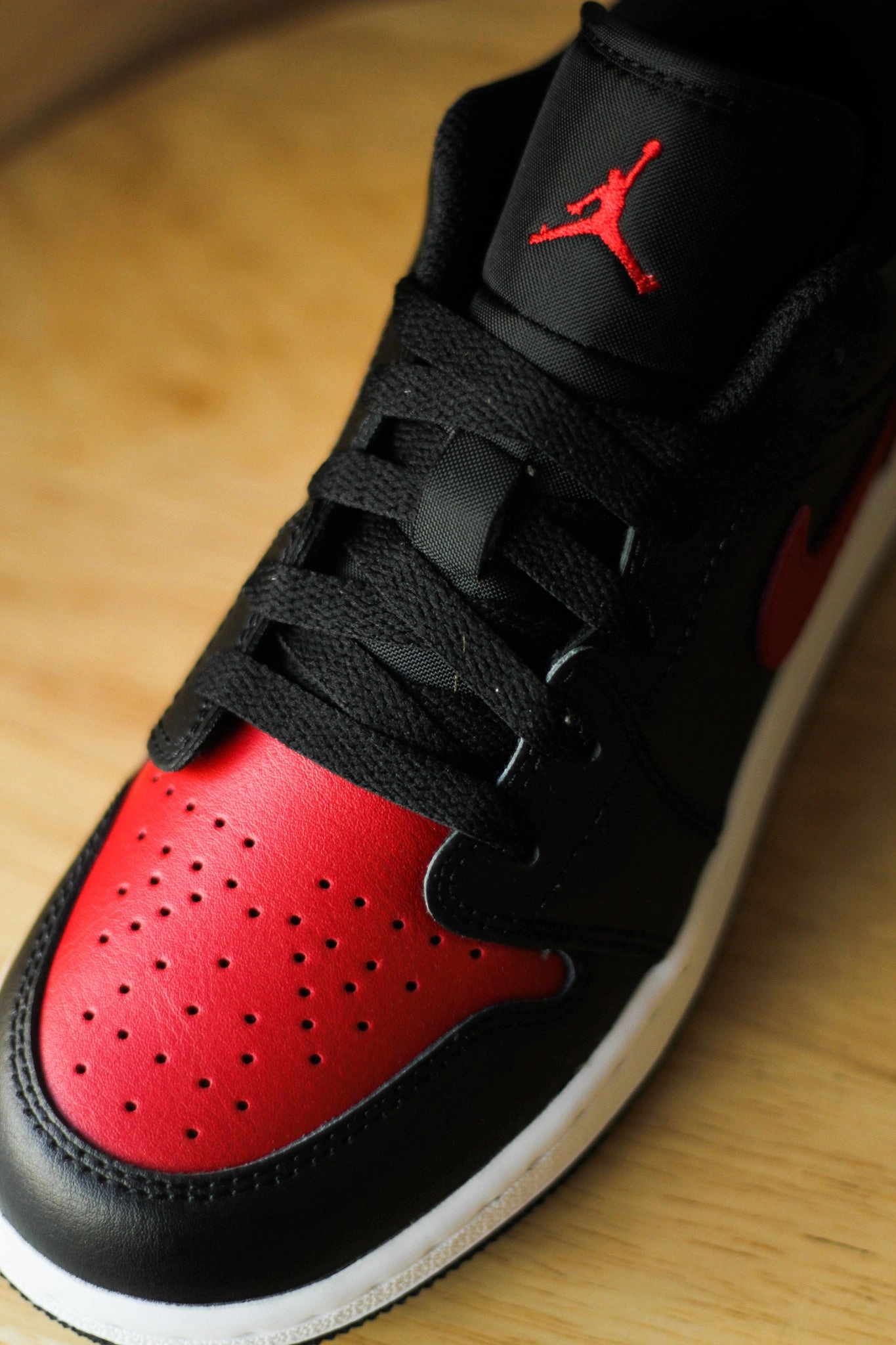 AIR JORDAN 1 LOW (GS) VARSITY RED