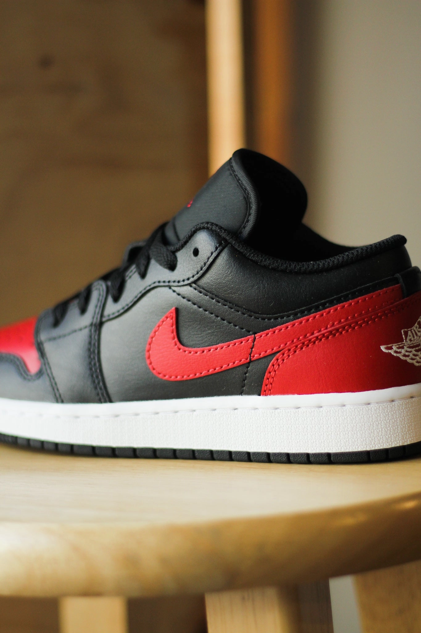 AIR JORDAN 1 LOW (GS) VARSITY RED