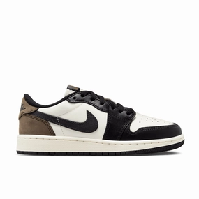 Air Jordan 1 Low OG 'Mocha'  (GS) - White/Black/Dark Mocha