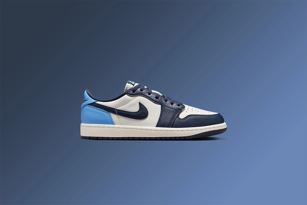 Air Jordan 1 Low OG 'Obsidian' - Obsidian/University Blue/Sail