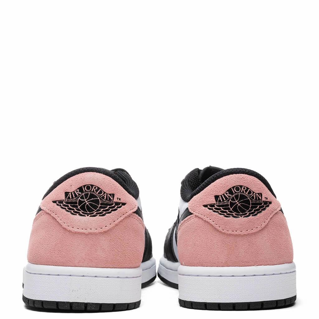 Air Jordan 1 Low OG (GS) - Black/Bleached Coral/White