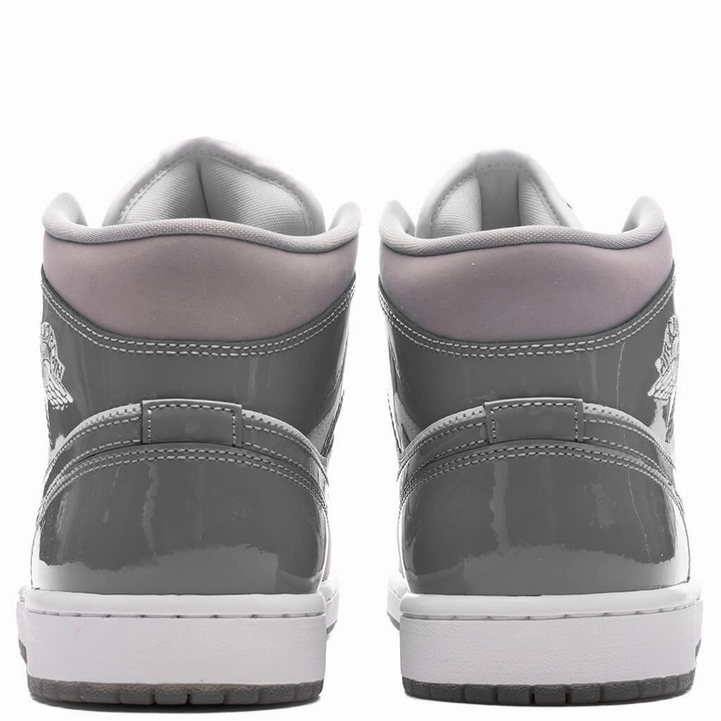 Air Jordan 1 Mid SE - White/Cool Grey/Medium Grey