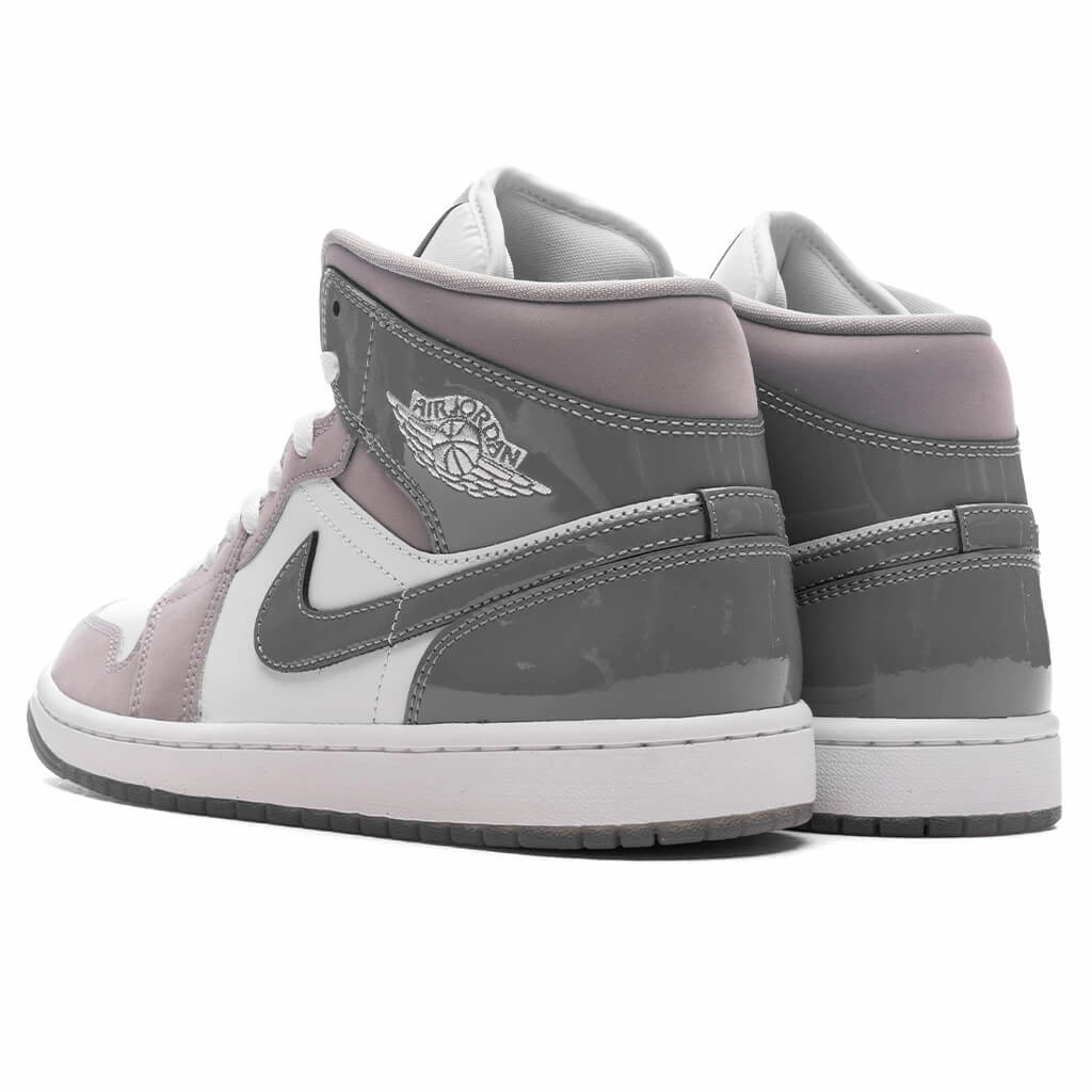 Air Jordan 1 Mid SE - White/Cool Grey/Medium Grey