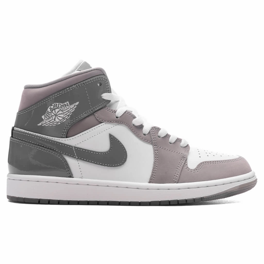 Air Jordan 1 Mid SE - White/Cool Grey/Medium Grey