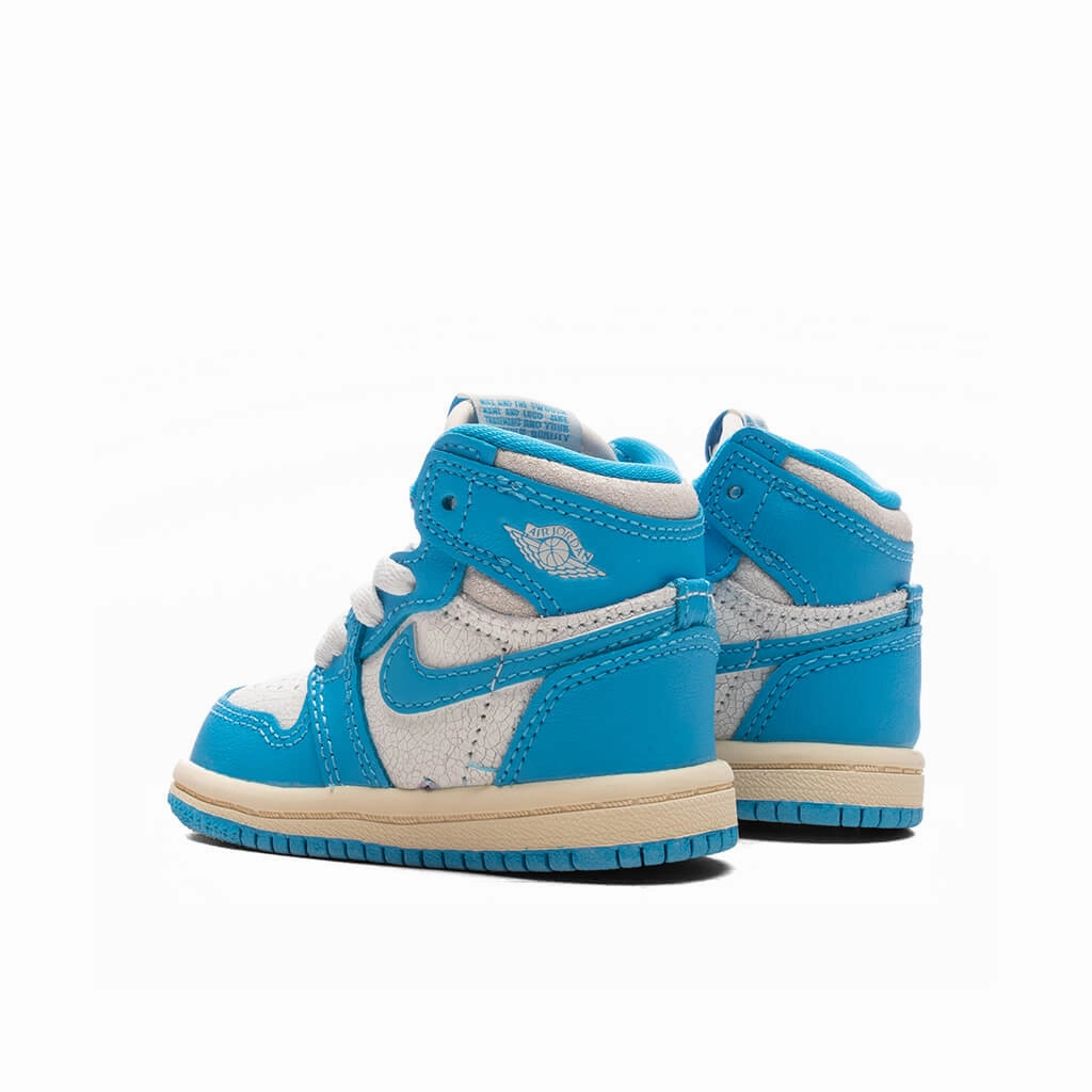 Air Jordan 1 Retro High OG 'UNC Reimagined' (TD) - Dark Powder Blue/Sail