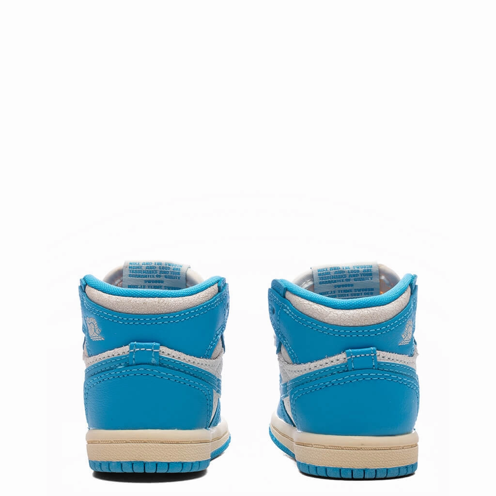 Air Jordan 1 Retro High OG 'UNC Reimagined' (TD) - Dark Powder Blue/Sail