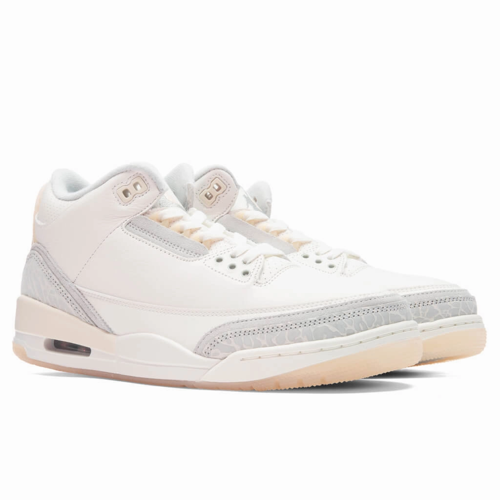 Air Jordan 3 Retro Craft - Ivory/Grey Mist/Cream