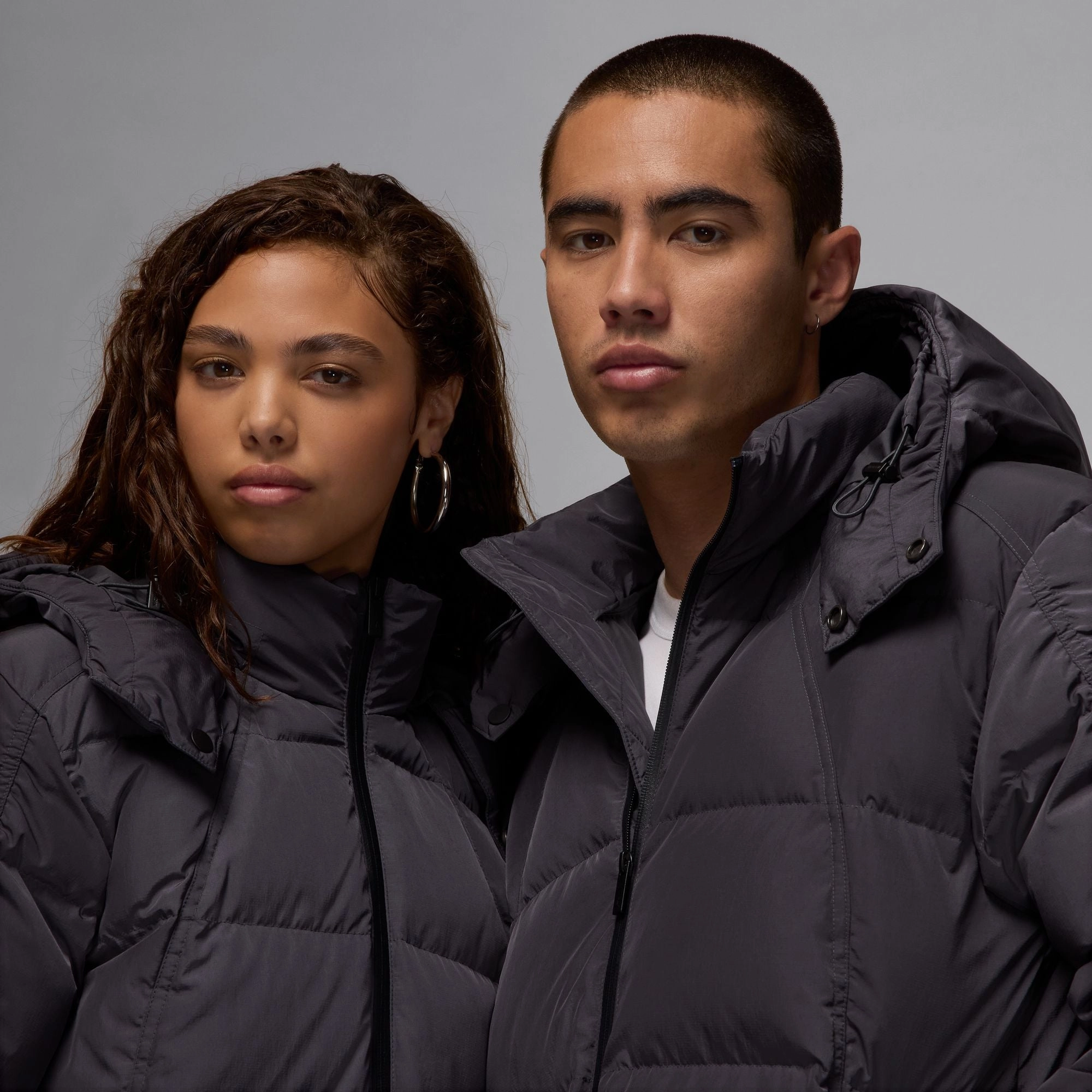 AIR JORDAN DOWN JACKET ANTHRACITE