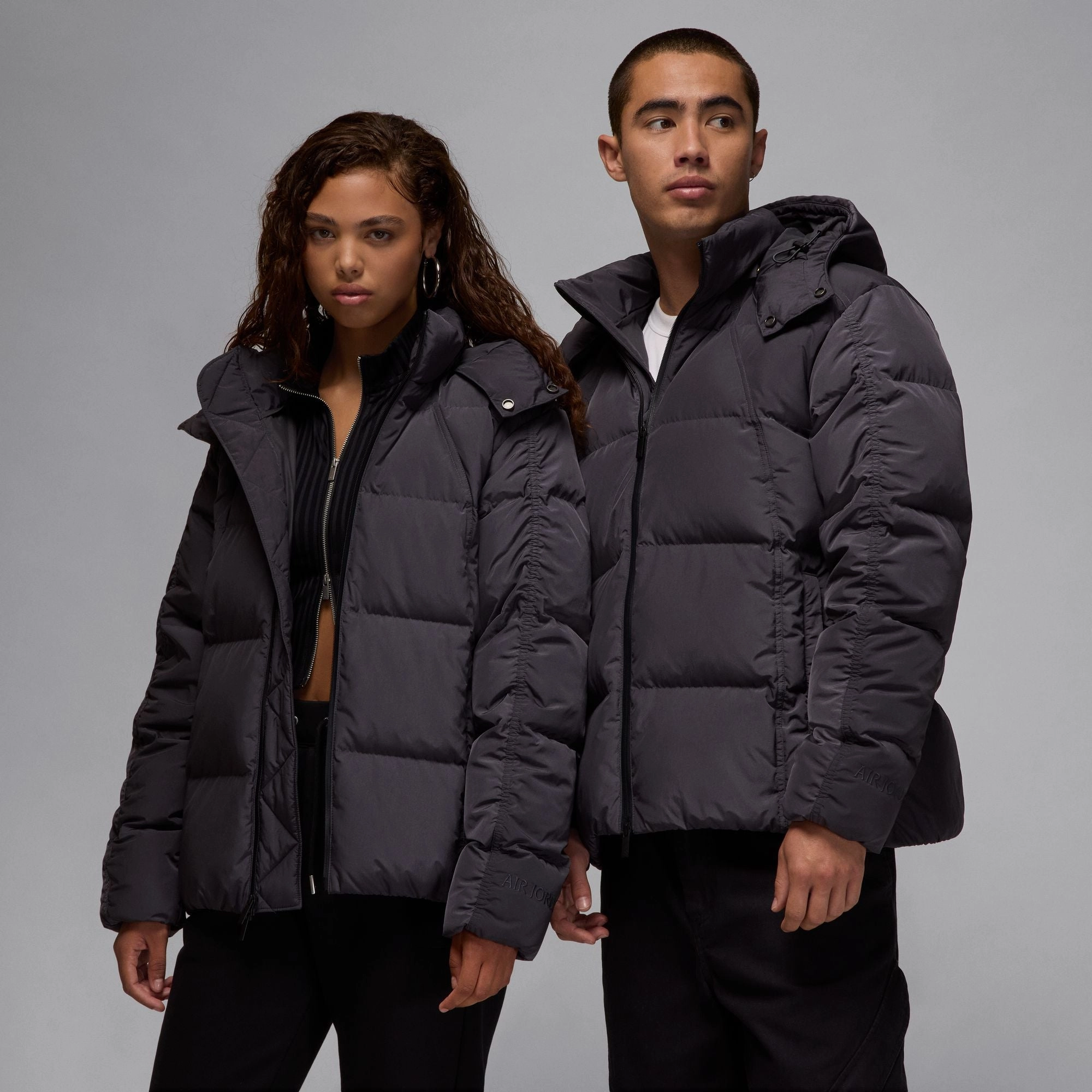 AIR JORDAN DOWN JACKET ANTHRACITE