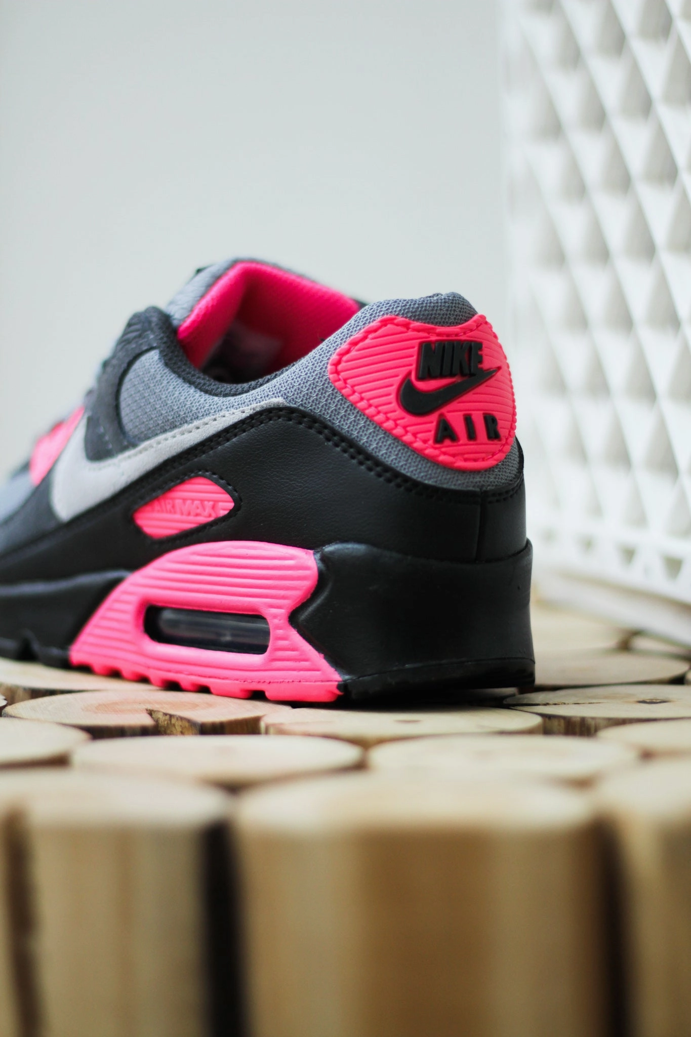 AIR MAX 90 COOL GREY/HYPER PINK
