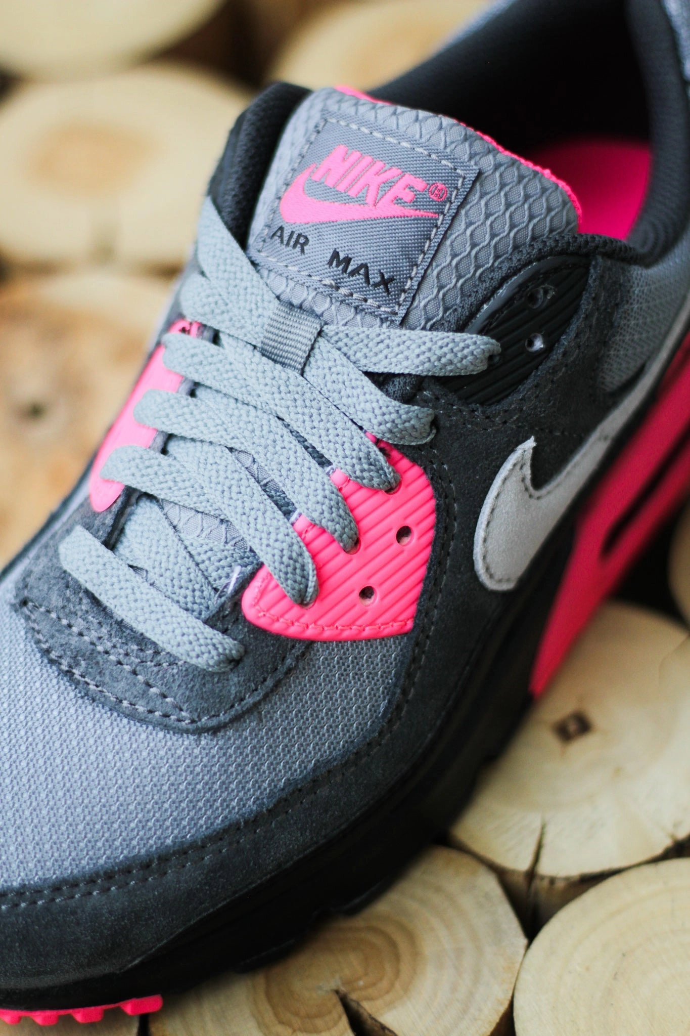 AIR MAX 90 COOL GREY/HYPER PINK