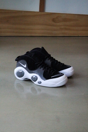 AIR ZOOM FLIGHT 95 BLACK/METALLIC SILVER