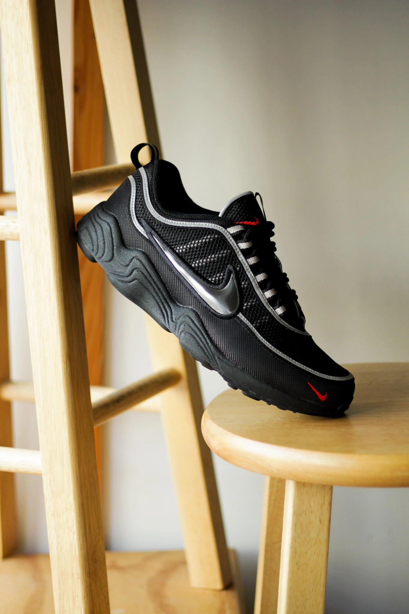 AIR ZOOM SPIRIDON SP BLACK/METALLIC SILVER