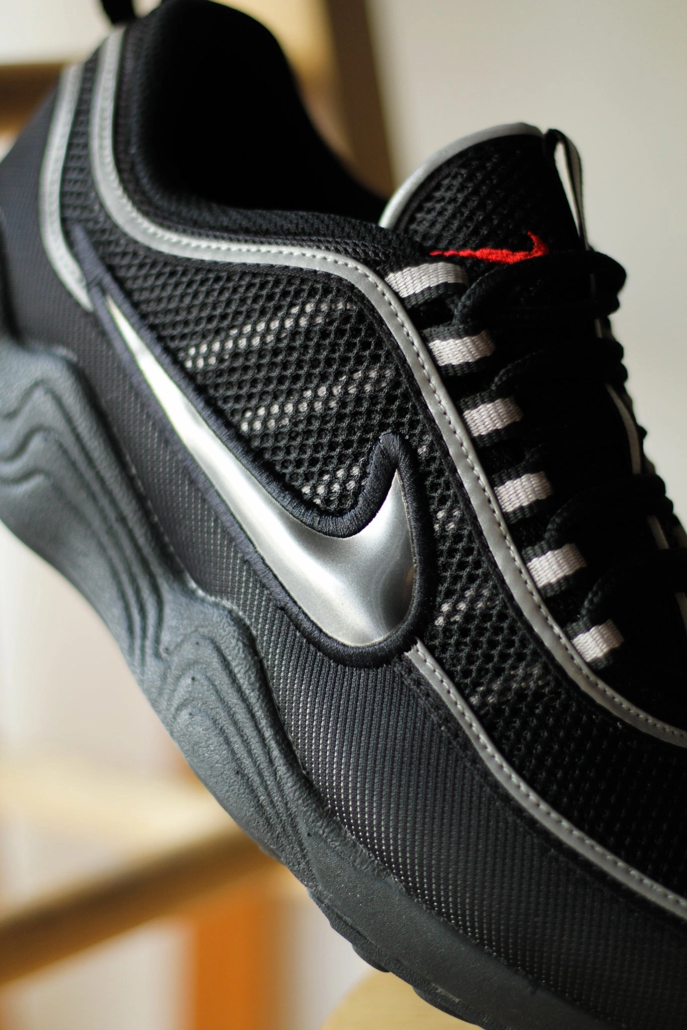 AIR ZOOM SPIRIDON SP BLACK/METALLIC SILVER
