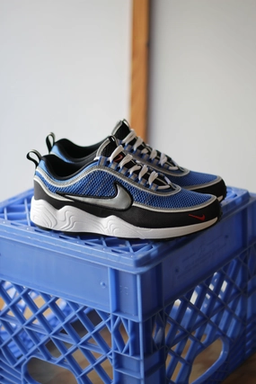 AIR ZOOM SPIRIDON SP SIGNAL BLUE/MTLC LUSTER-BLACK-WHITE