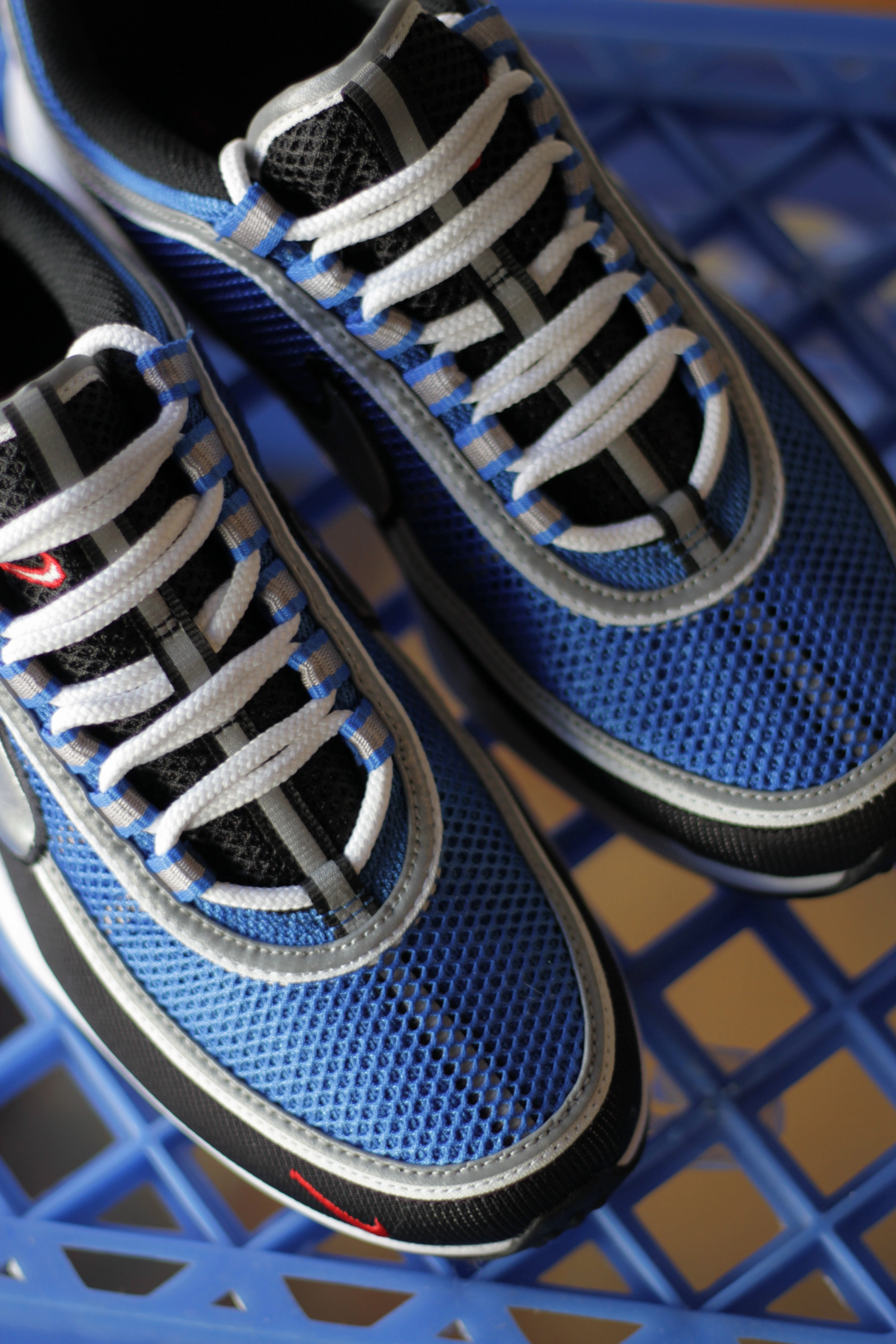AIR ZOOM SPIRIDON SP SIGNAL BLUE/MTLC LUSTER-BLACK-WHITE
