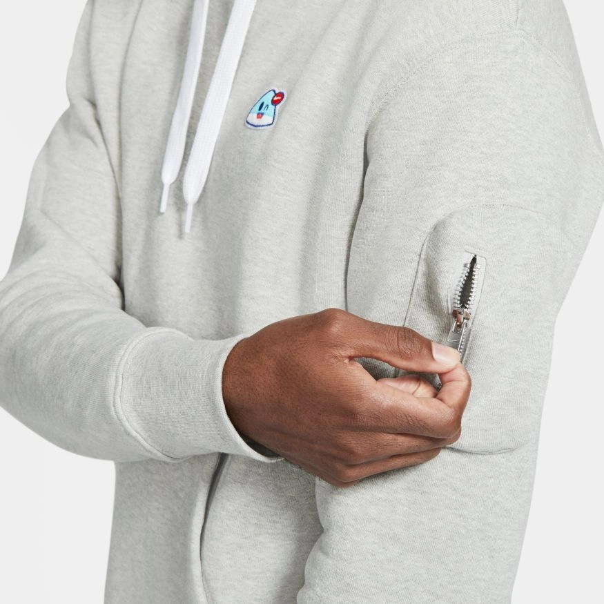 AIRMOJI PULLOVER HOODIE GREY