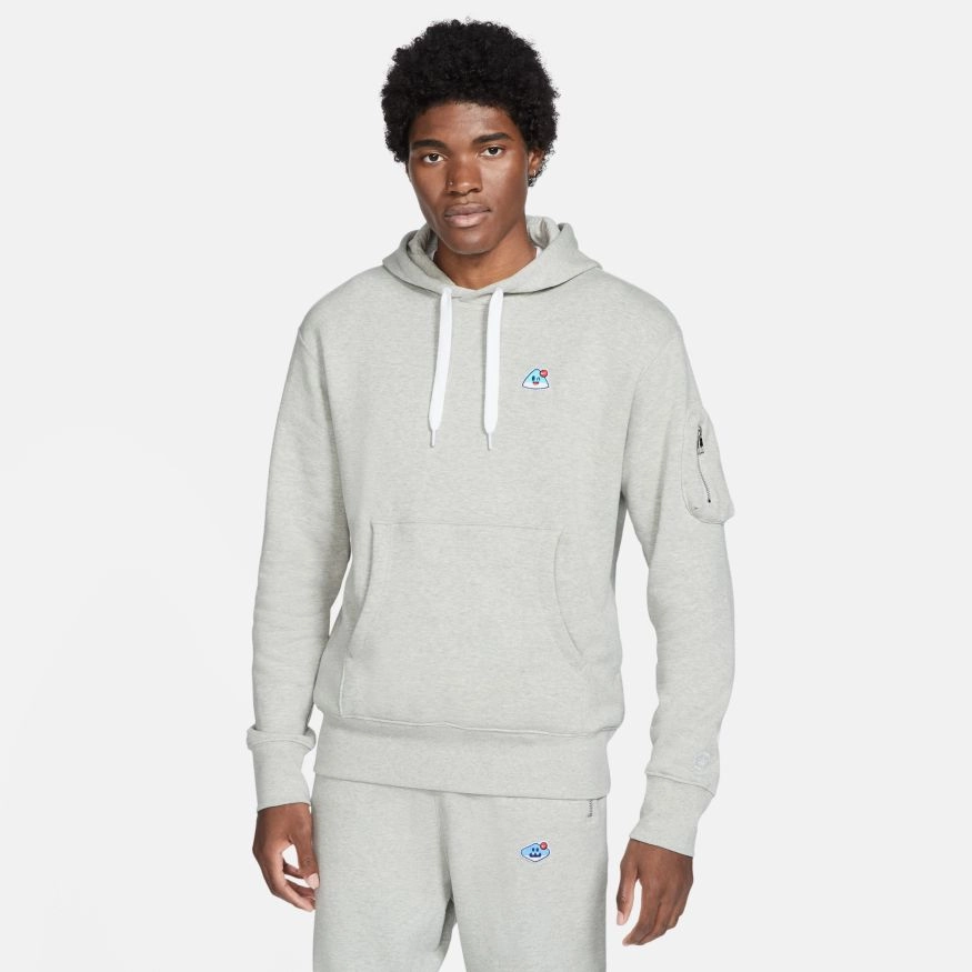 AIRMOJI PULLOVER HOODIE GREY