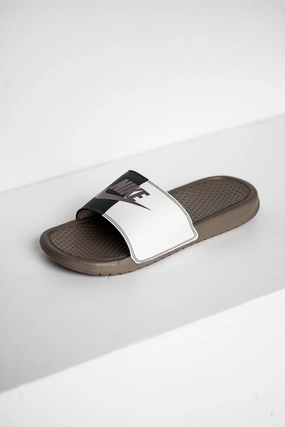 BENASSI JDI WHITE/OLIVE