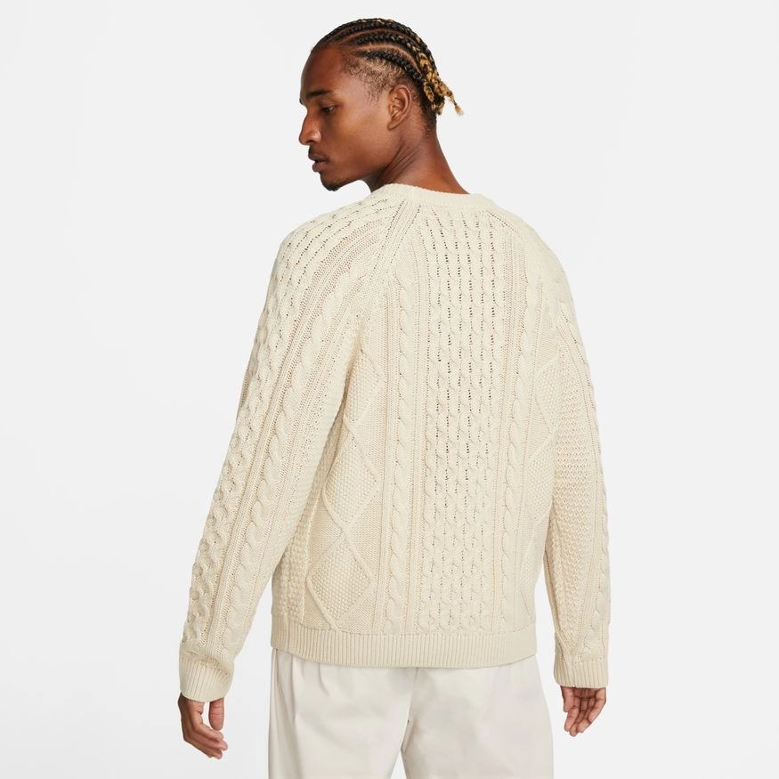CABLE KNIT SWEATER RATTAN
