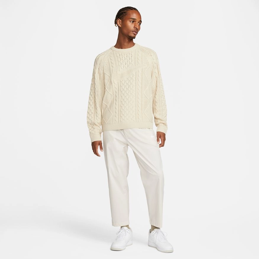 CABLE KNIT SWEATER RATTAN