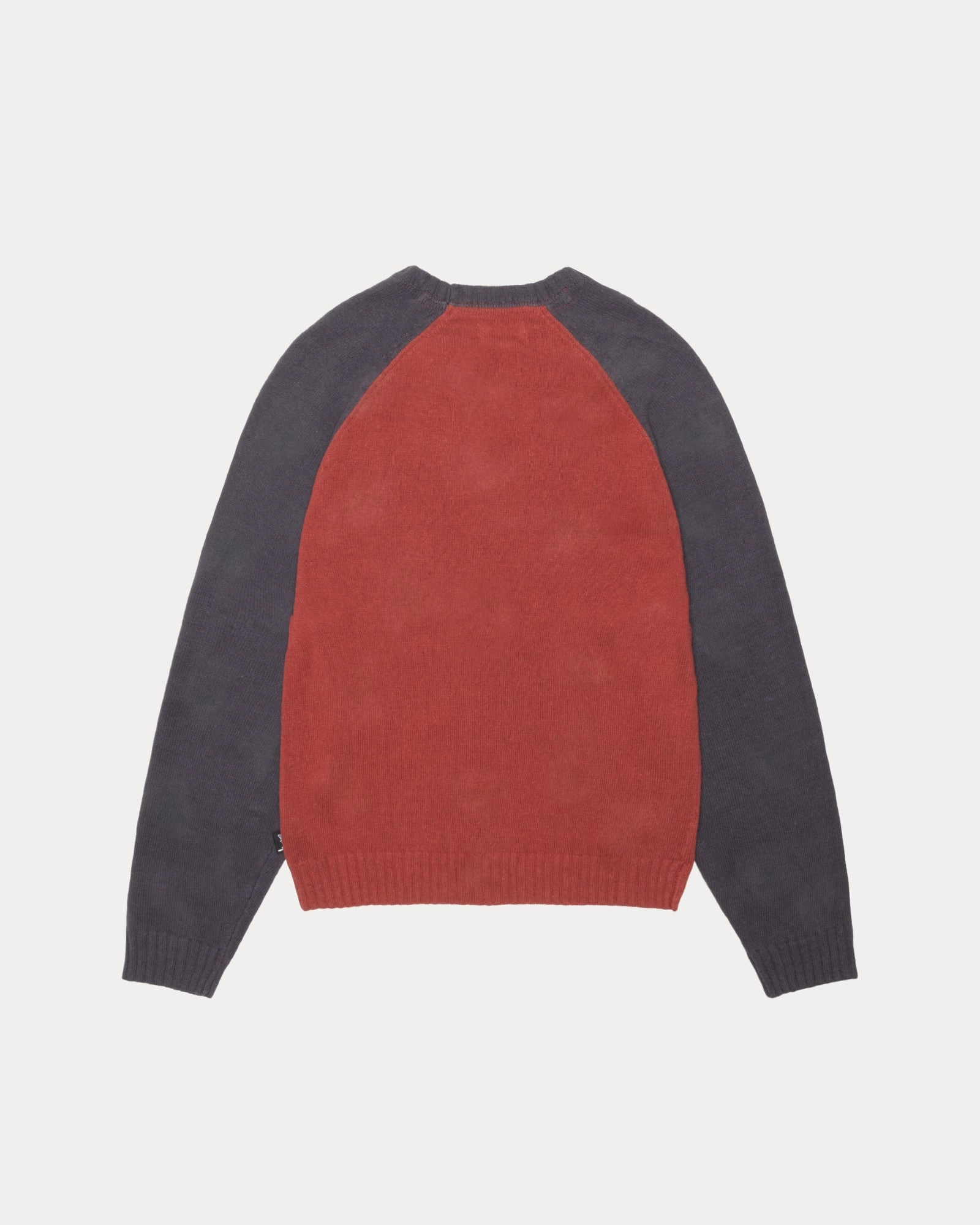 COLORBLOCKED RAGLAN KNIT CREW