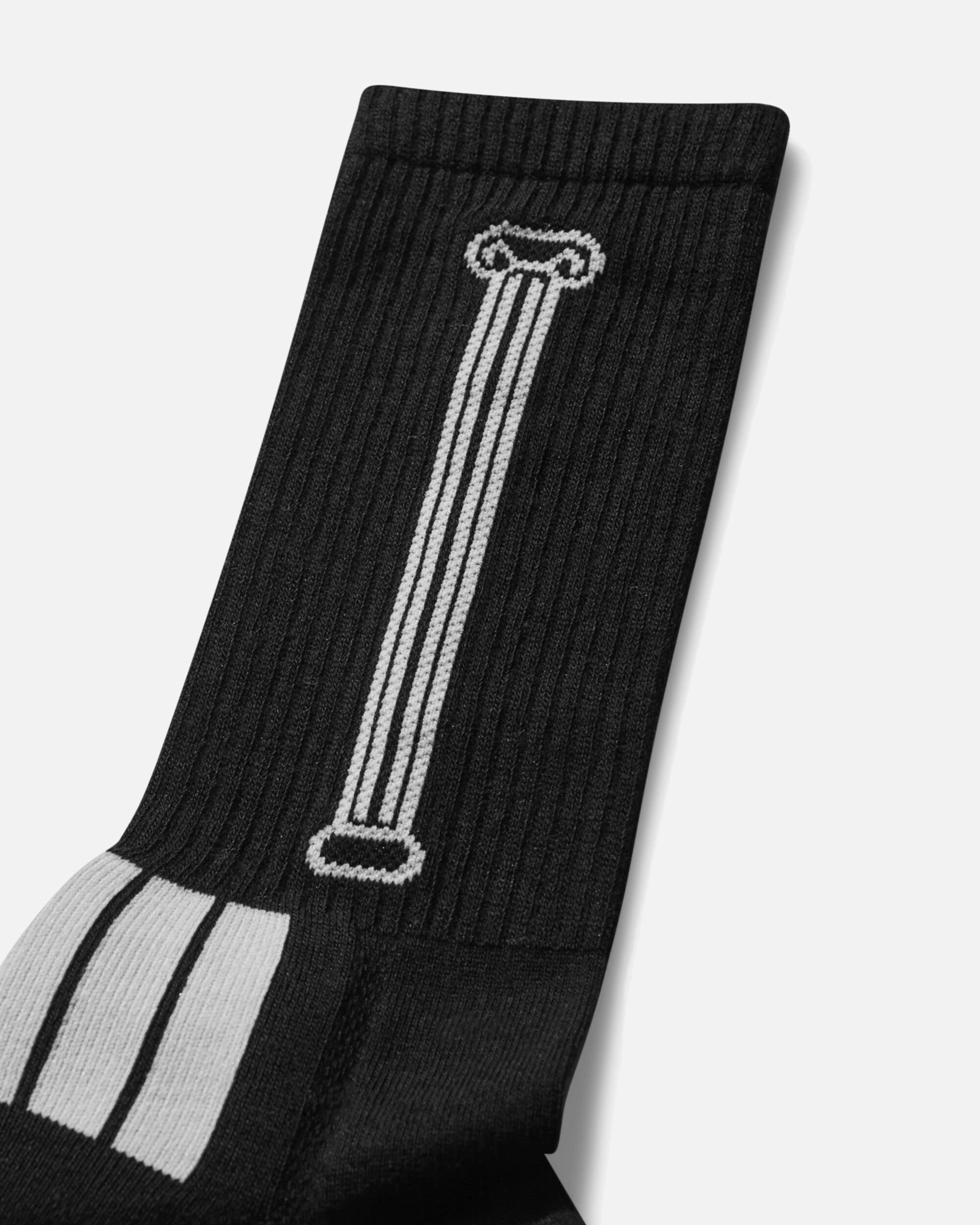Column Socks Black