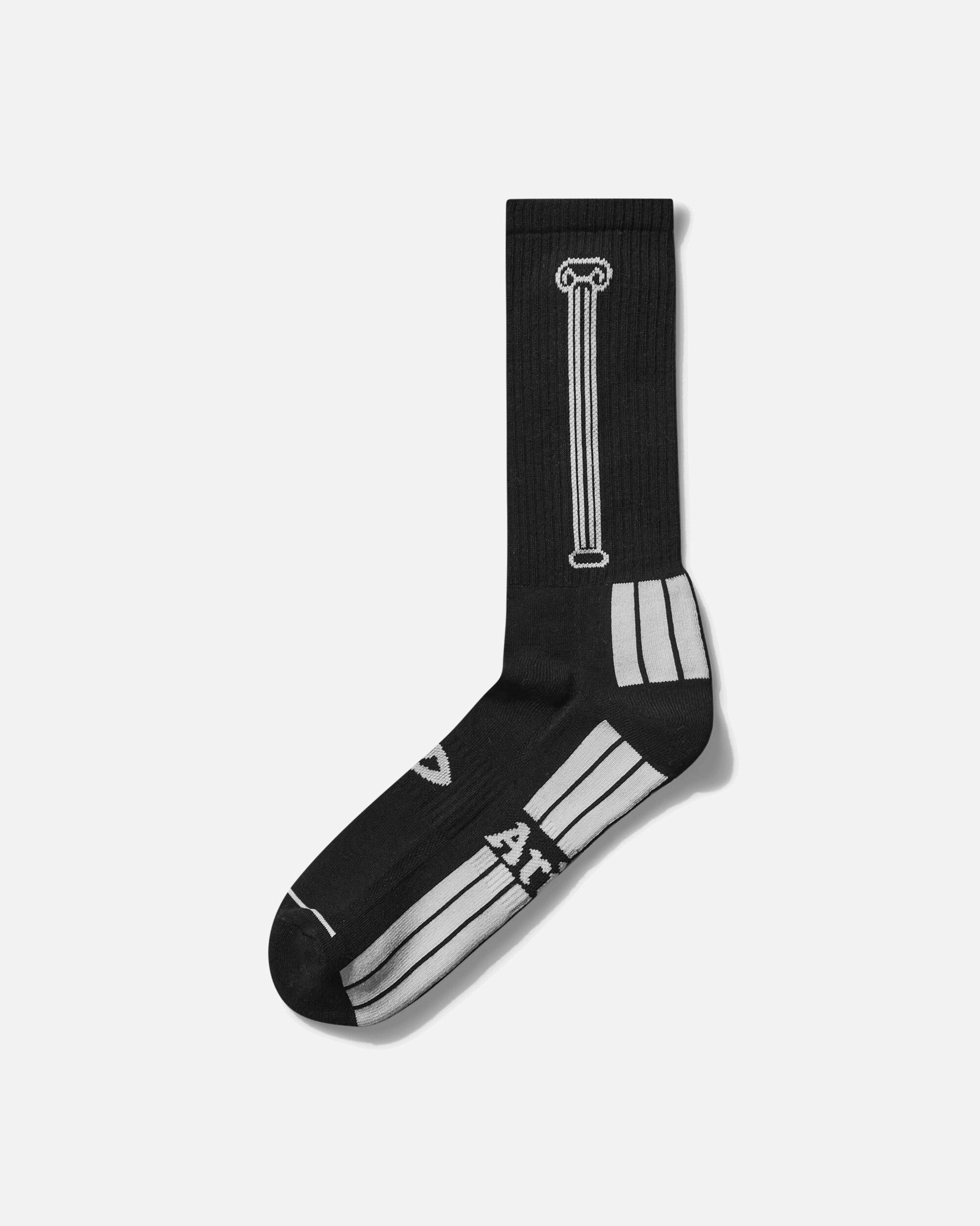 Column Socks Black