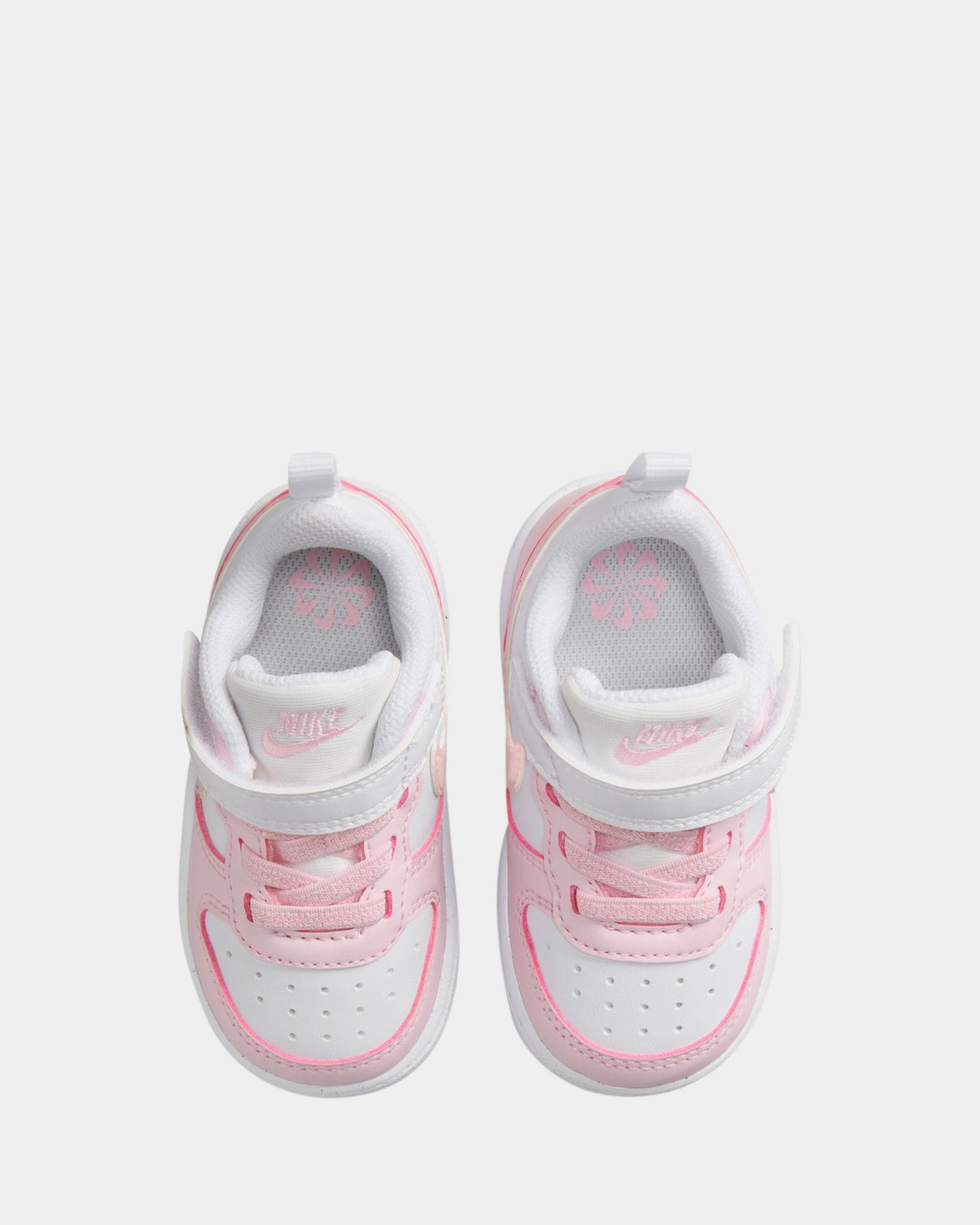 Court Borough Low Recraft Infant White/Pink Foam