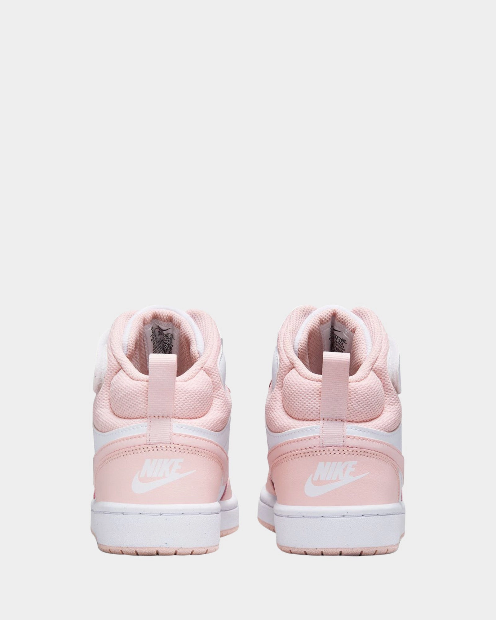 Court Borough Mid 2 Gs G White/Echo Pink