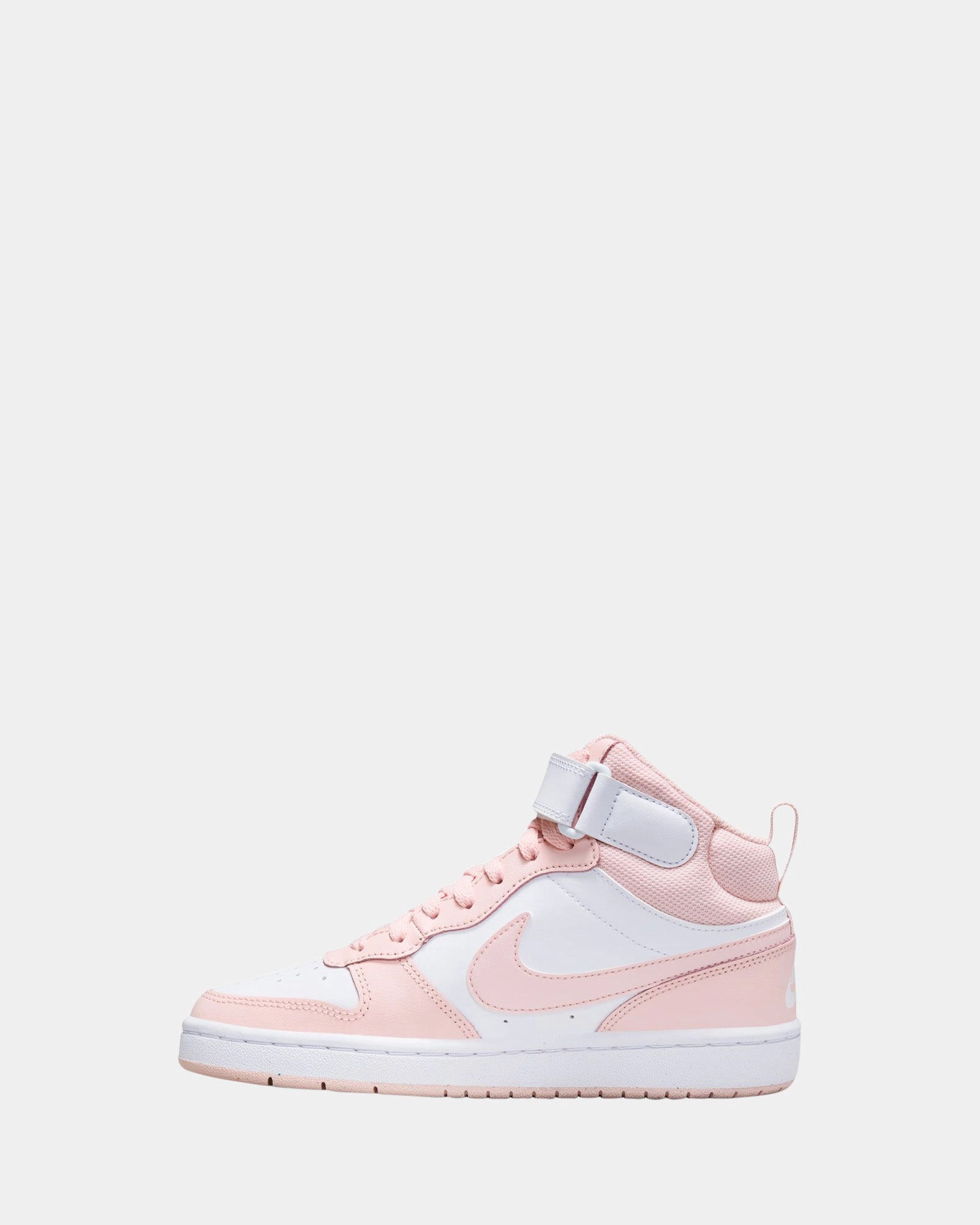 Court Borough Mid 2 Gs G White/Echo Pink