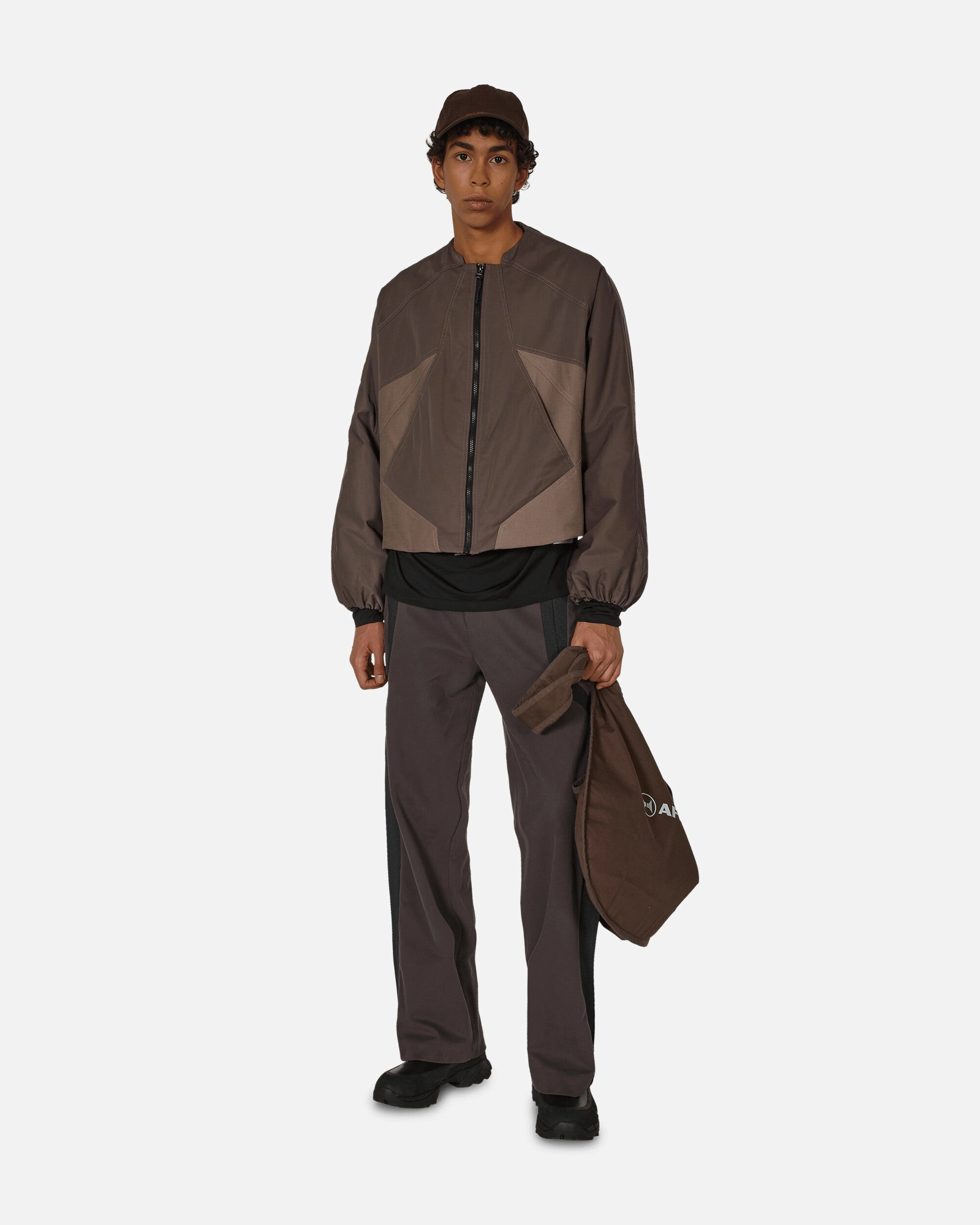 Cropped Jacket Dark Grey