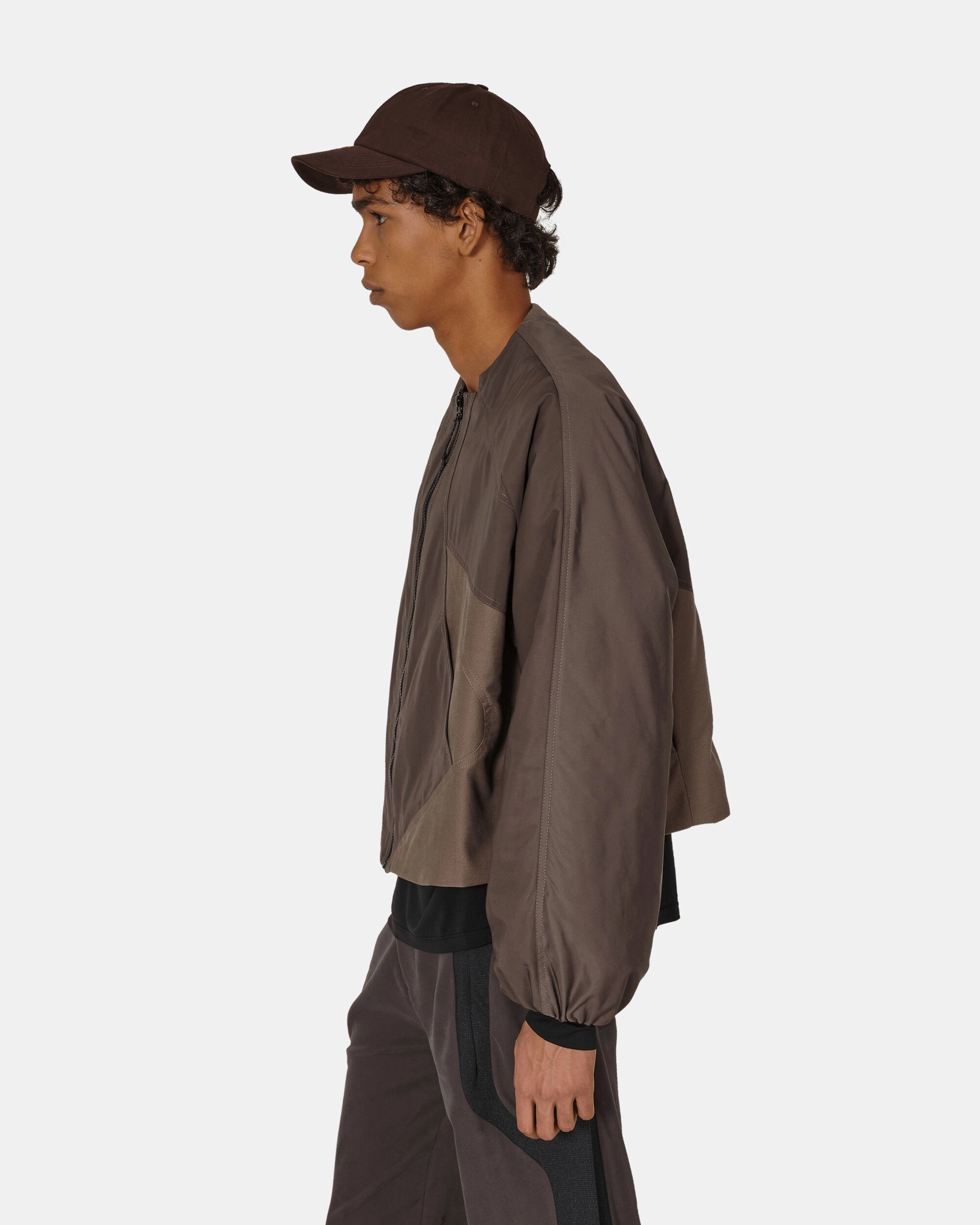 Cropped Jacket Dark Grey