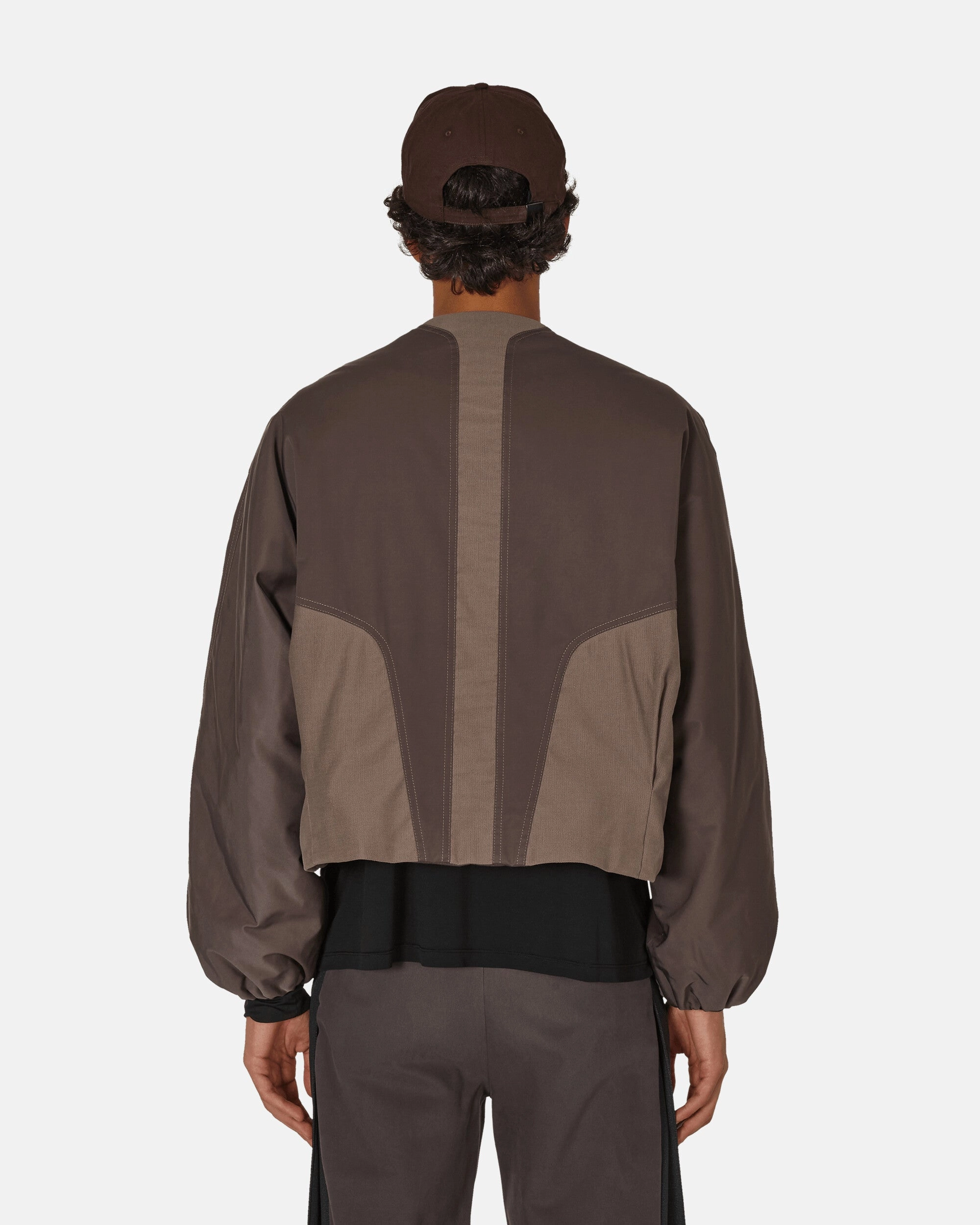 Cropped Jacket Dark Grey
