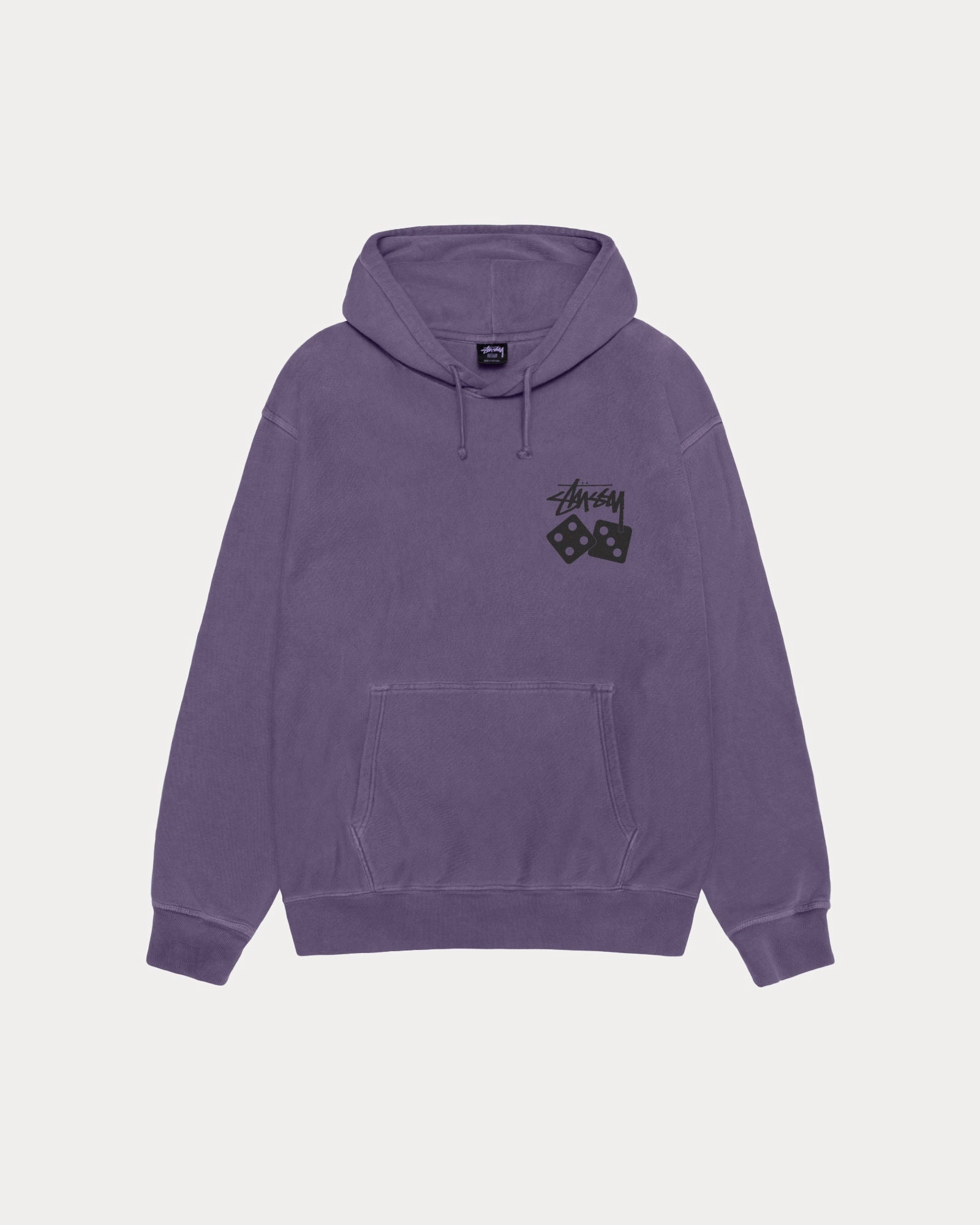DICE HOODIE PIGMENT DYED