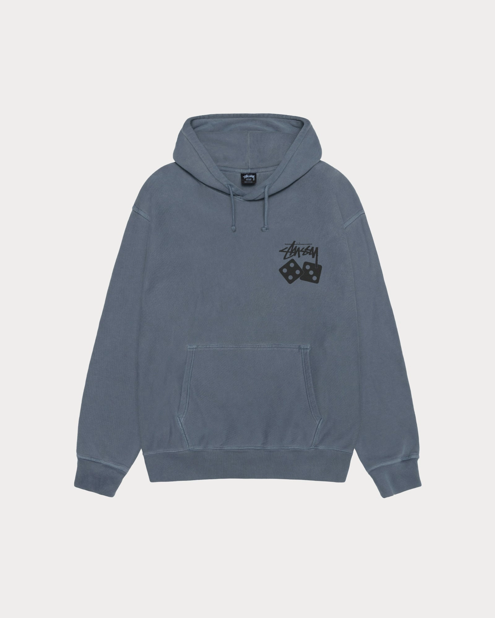 DICE HOODIE PIGMENT DYED