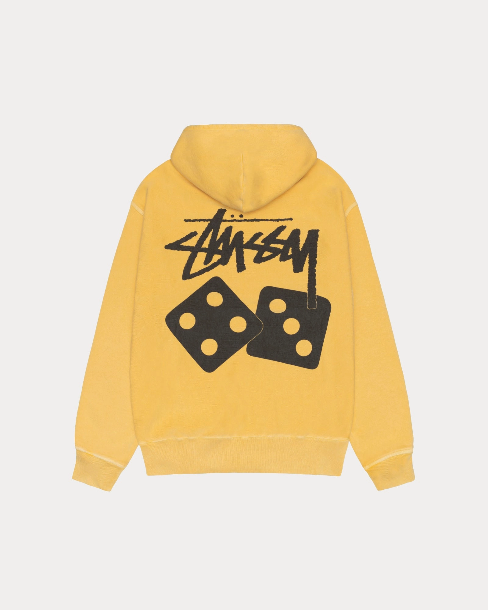 DICE ZIP HOODIE PIGMENT DYED