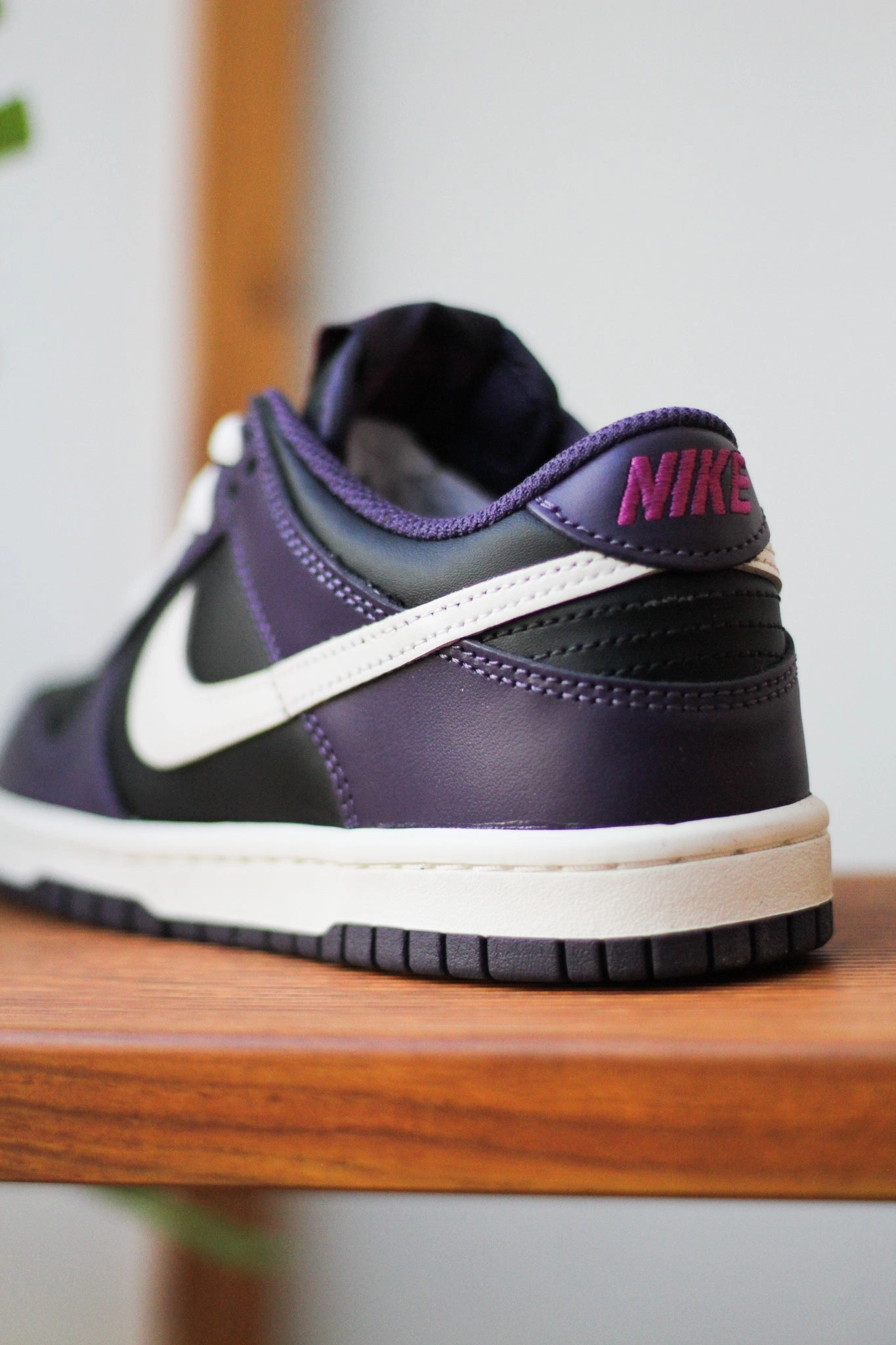 DUNK LOW (GS) BLACK/DARK RAISIN