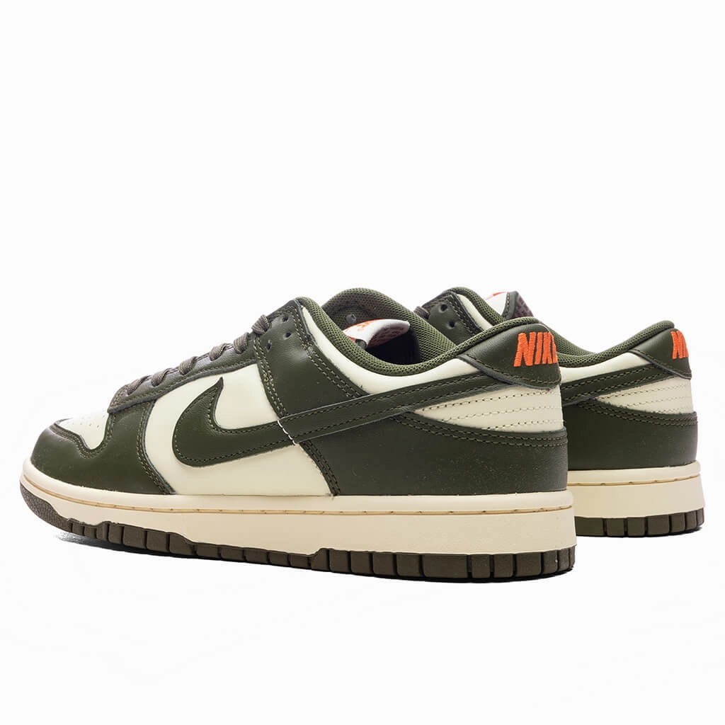 Dunk Low Retro - Coconut Milk/Rough Green/Electro Orange