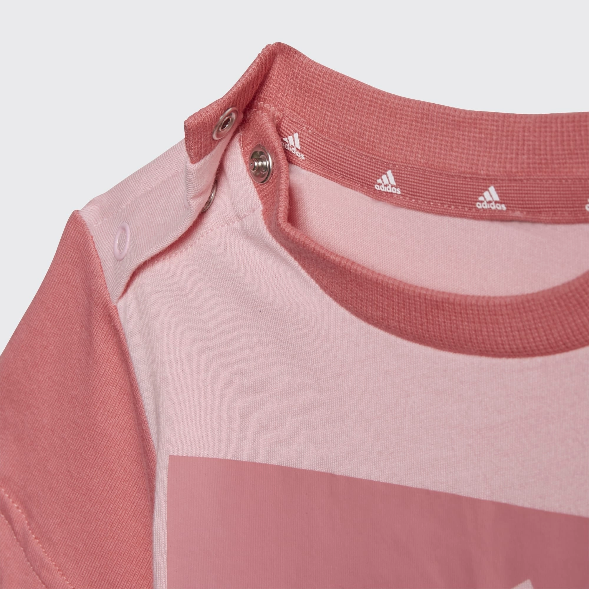 Ensemble T-shirt/Short Adidas Essentials Enfant - Rose
