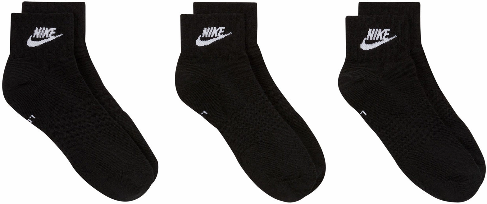 Everyday Essential Ankle Socks (3 Pairs)