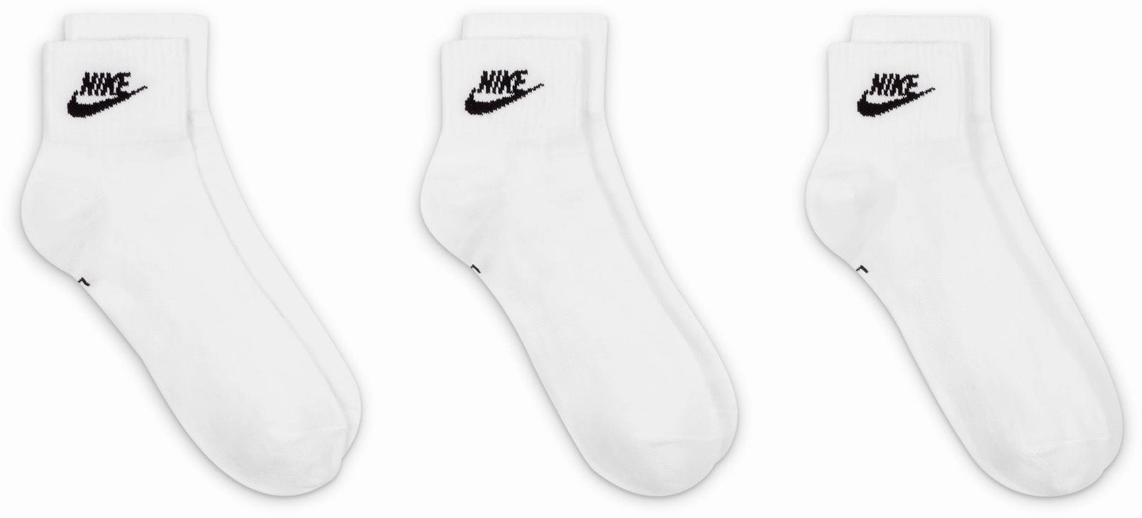 Everyday Essential Ankle Socks (3 Pairs)