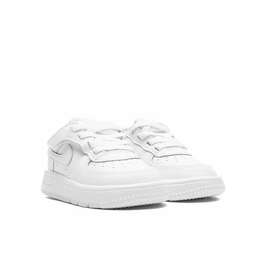 Force 1 Low EasyOn (TD) - White/White
