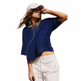 Free People Inspire Textured Tee
