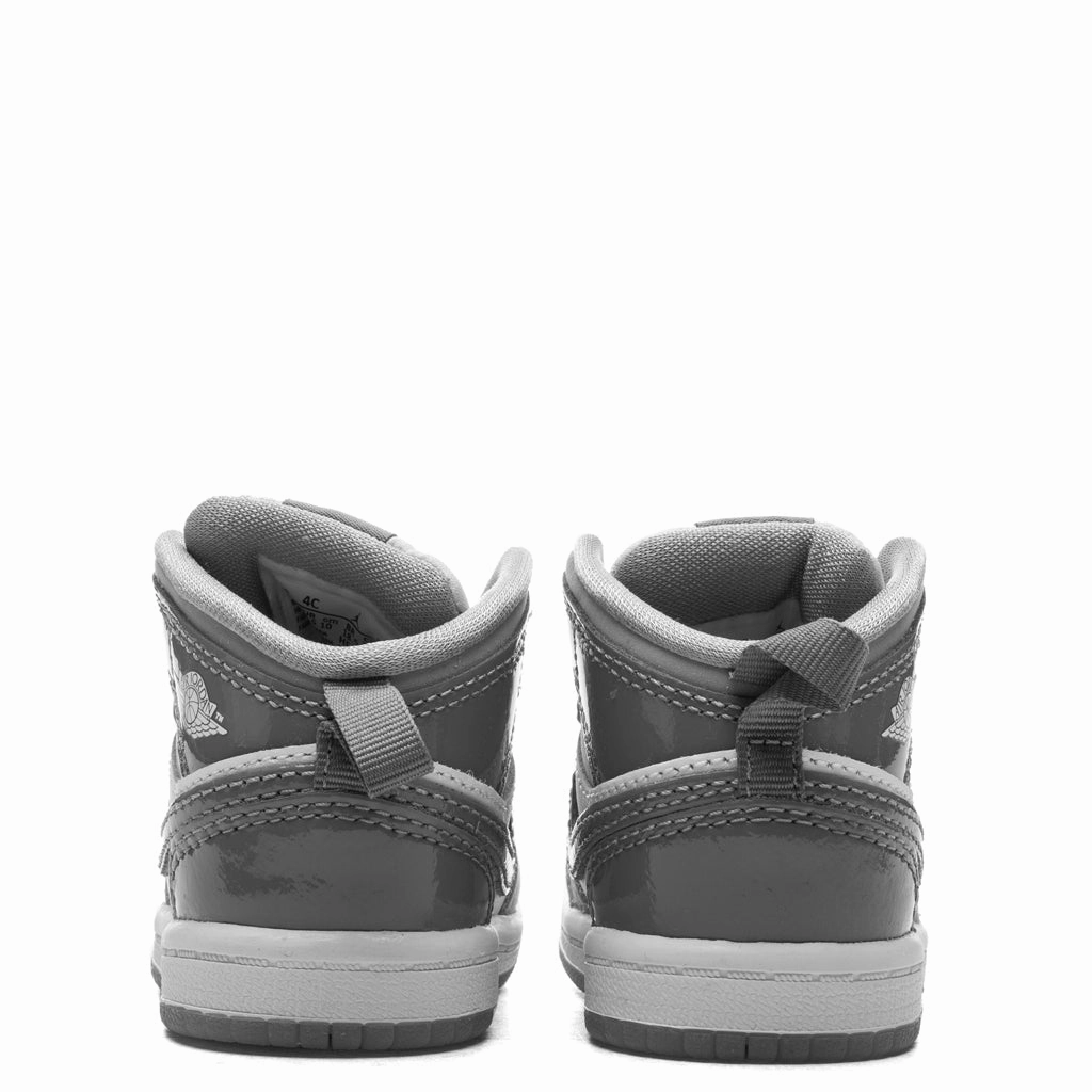Jordan 1 Mid SE (TD) - White/Cool Grey/Medium Grey