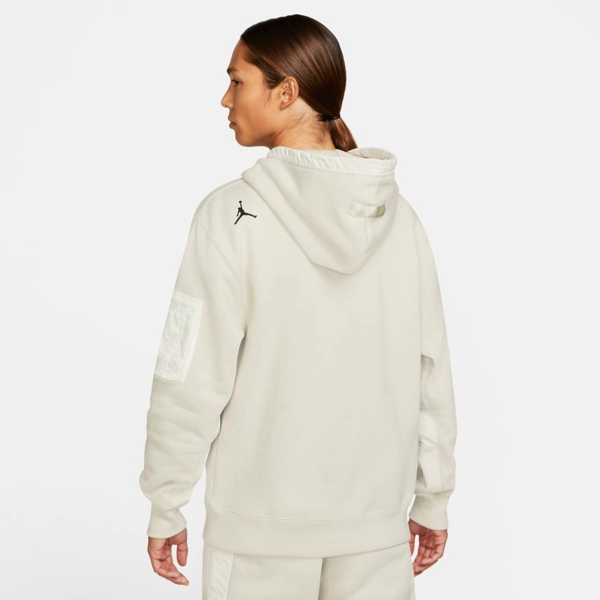 JORDAN 23 ENG FLC PULLOVER HOODIE LIGHT BONE