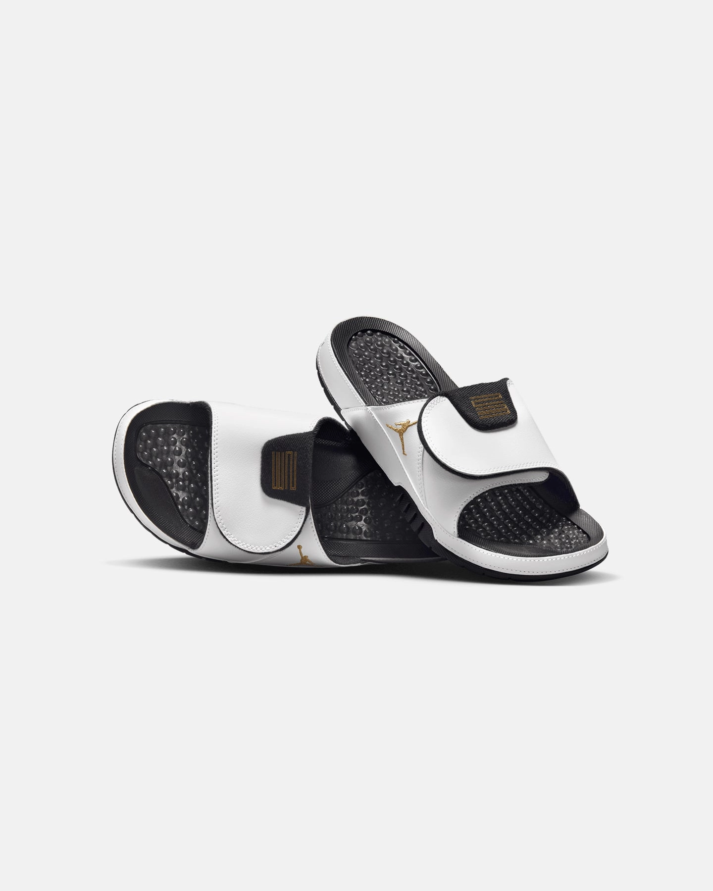 Jordan Hydro Xi Retro Slides White/Metallic Gold