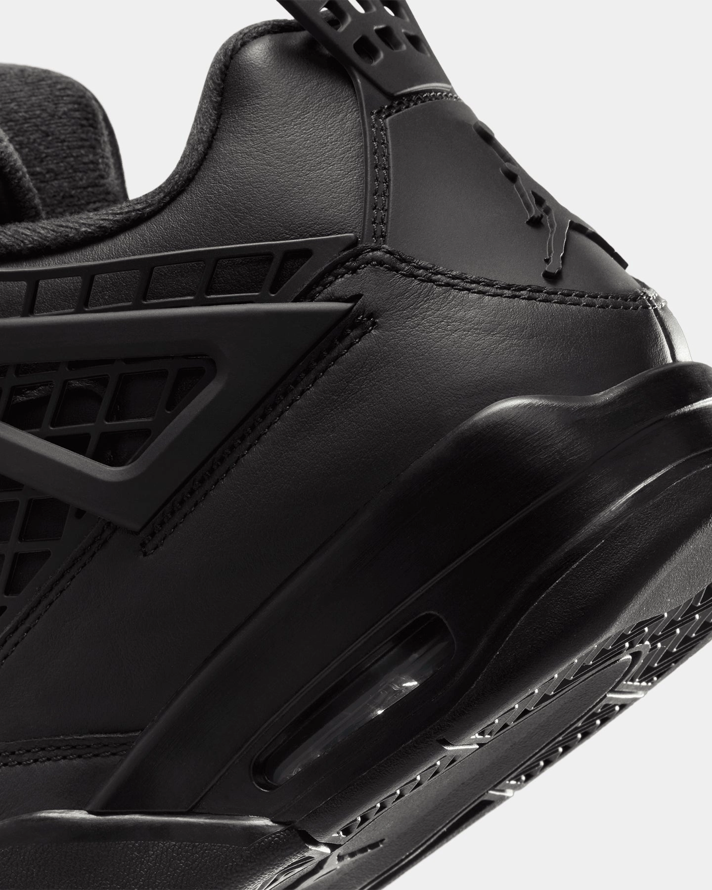 Jordan Women's Air Jordan 4 Net Black Black/Black
